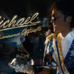 Jaafar Jackson incarnant Michael Jackson dans le biopic Michael lors d’une scène de concert