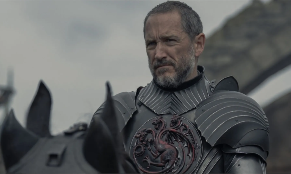 Baelor Targaryen en armure dans l’épisode 5 de A Knight of the Seven Kingdoms sur HBO