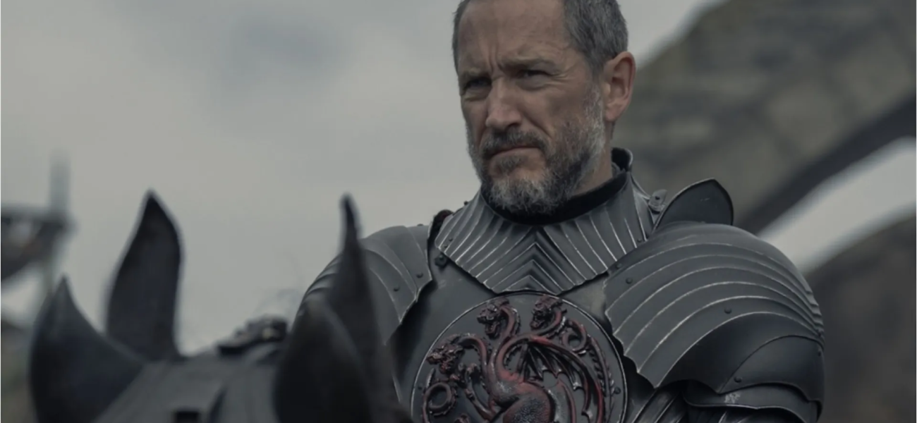 Baelor Targaryen en armure dans l’épisode 5 de A Knight of the Seven Kingdoms sur HBO