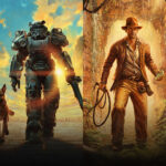 Montage des licences Bethesda avec Fallout, Indiana Jones, Oblivion et Skyrim réunies sur Switch 2