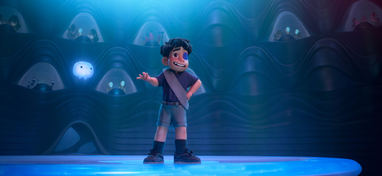 Elio découvre le Communiverse dans le film d’animation Pixar Elio
