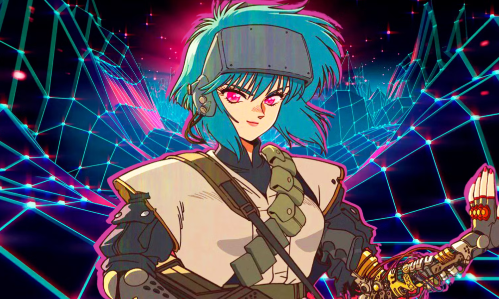 Personnage cyberpunk du reboot Ghost in the Shell 2026 diffusé sur Prime Video