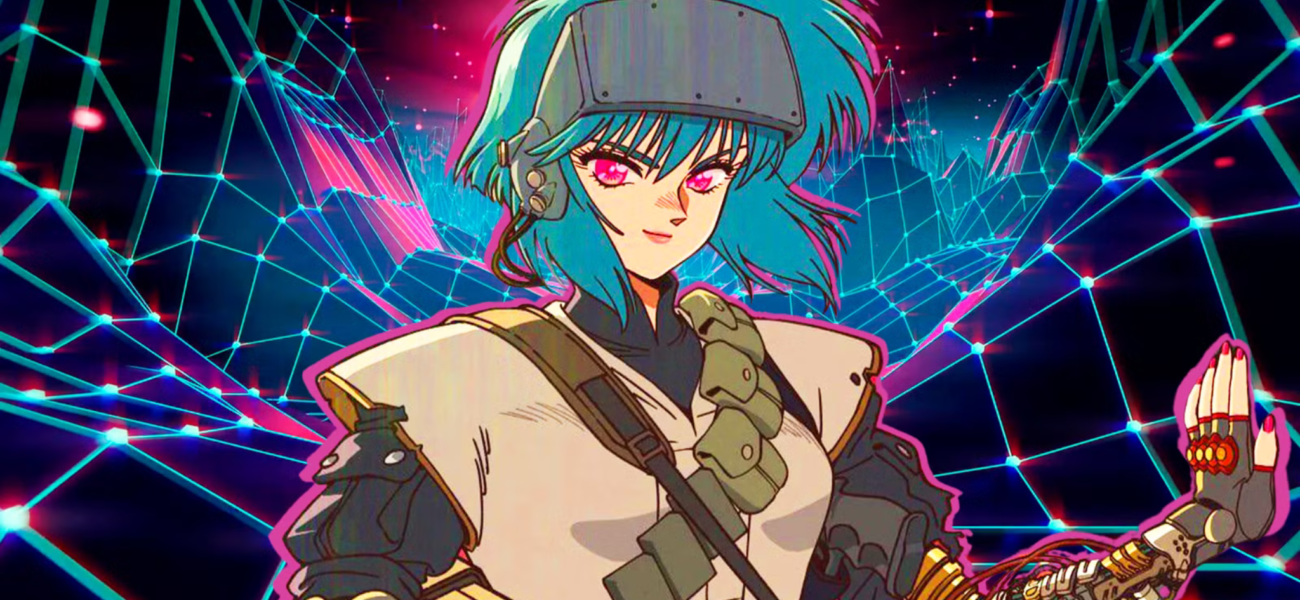 Personnage cyberpunk du reboot Ghost in the Shell 2026 diffusé sur Prime Video