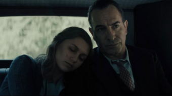 Jean Dujardin et Nastya Golubeva dans Les Rayons et les Ombres de Xavier Giannoli