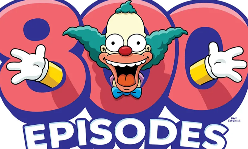 Krusty le Clown célèbre le 800e épisode des Simpson