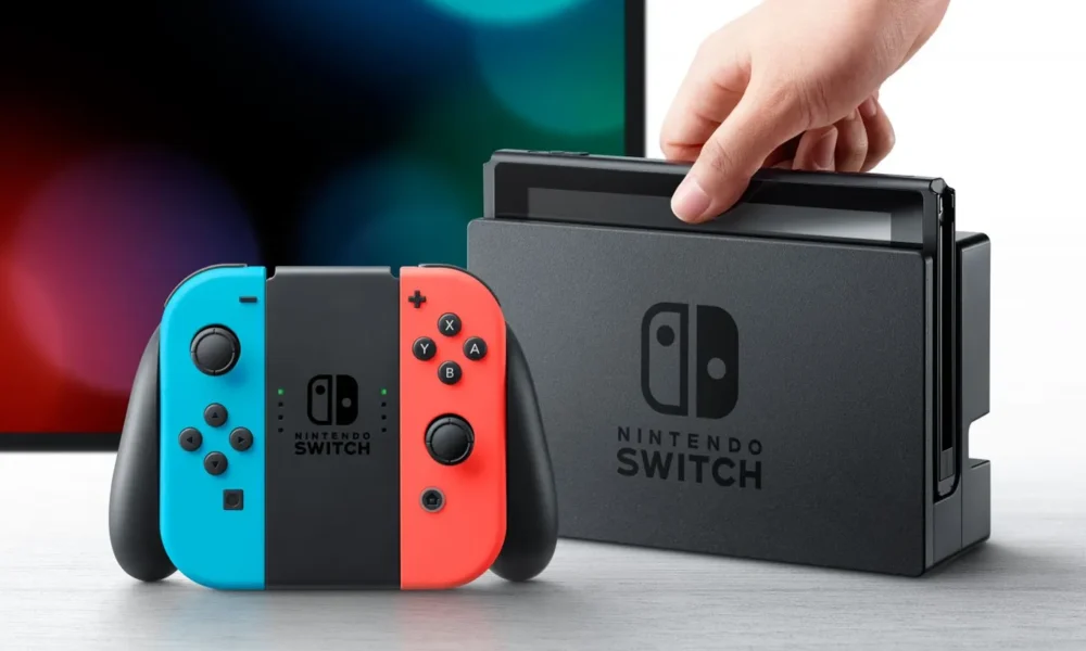 Console Nintendo Switch avec Joy-Con et dock officiel