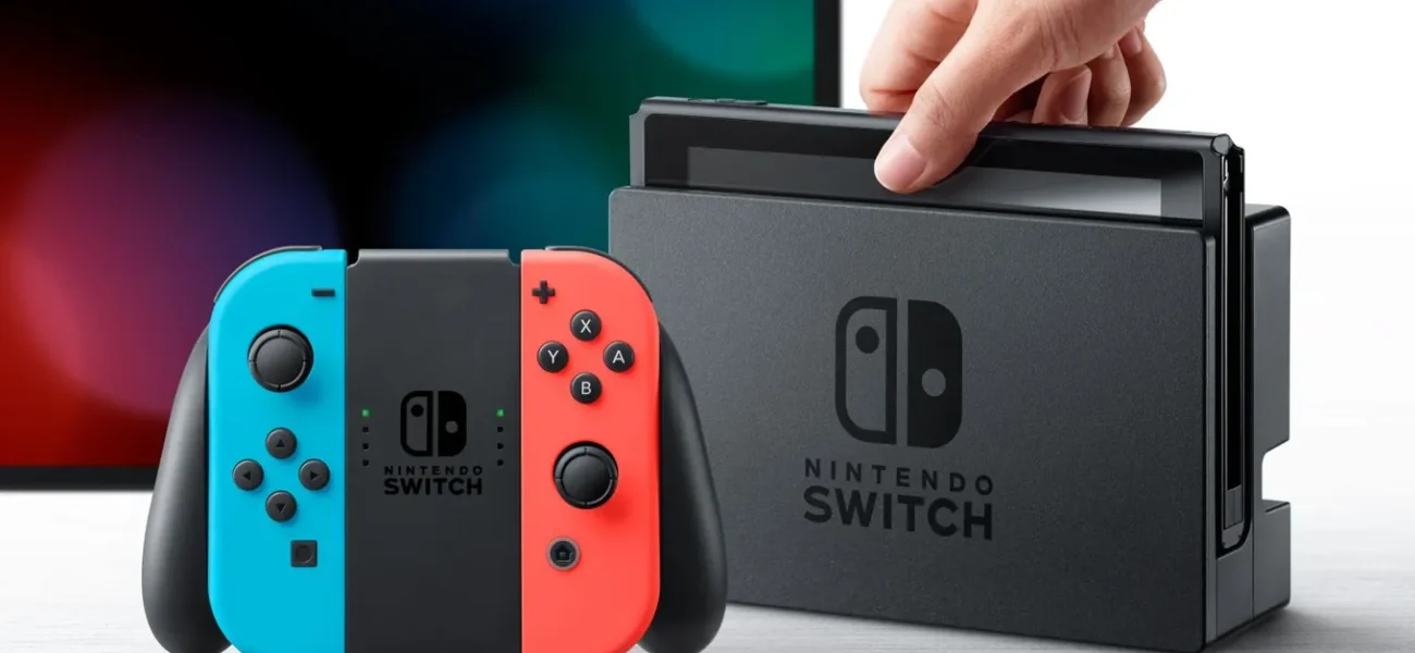Console Nintendo Switch avec Joy-Con et dock officiel