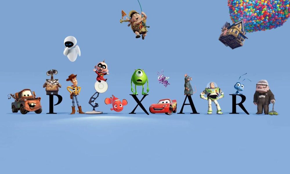 Personnages emblématiques de Pixar réunis pour les 40 ans du studio d’animation