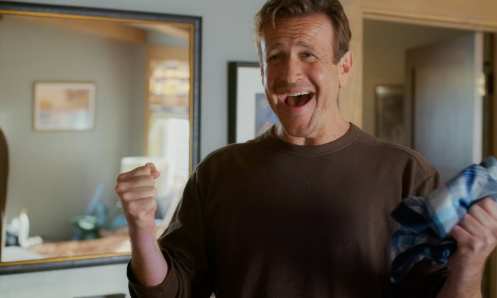 Jimmy enthousiaste dans la saison 3 de Shrinking sur Apple TV+