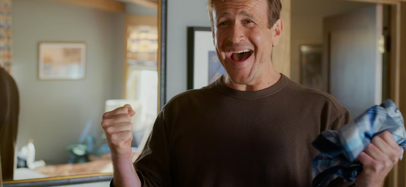Jimmy enthousiaste dans la saison 3 de Shrinking sur Apple TV+