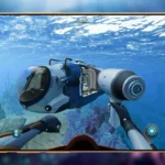Outil de Subnautica Below Zero utilisé sous l’eau lors d’une phase d’exploration