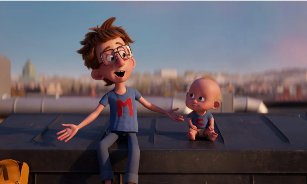 Super-Charlie bébé super-héros et son grand frère dans le film d’animation adapté des livres de Camilla Läckberg