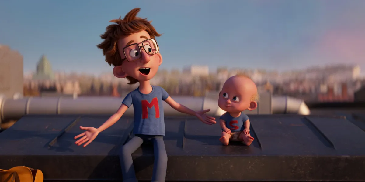 Super-Charlie bébé super-héros et son grand frère dans le film d’animation adapté des livres de Camilla Läckberg