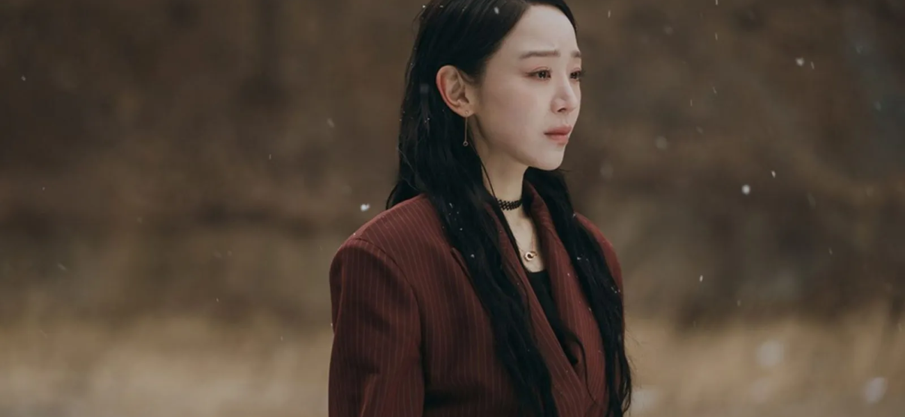 Shin Hye-sun dans The Art of Sarah sur Netflix lors de la scène finale de la saison 1