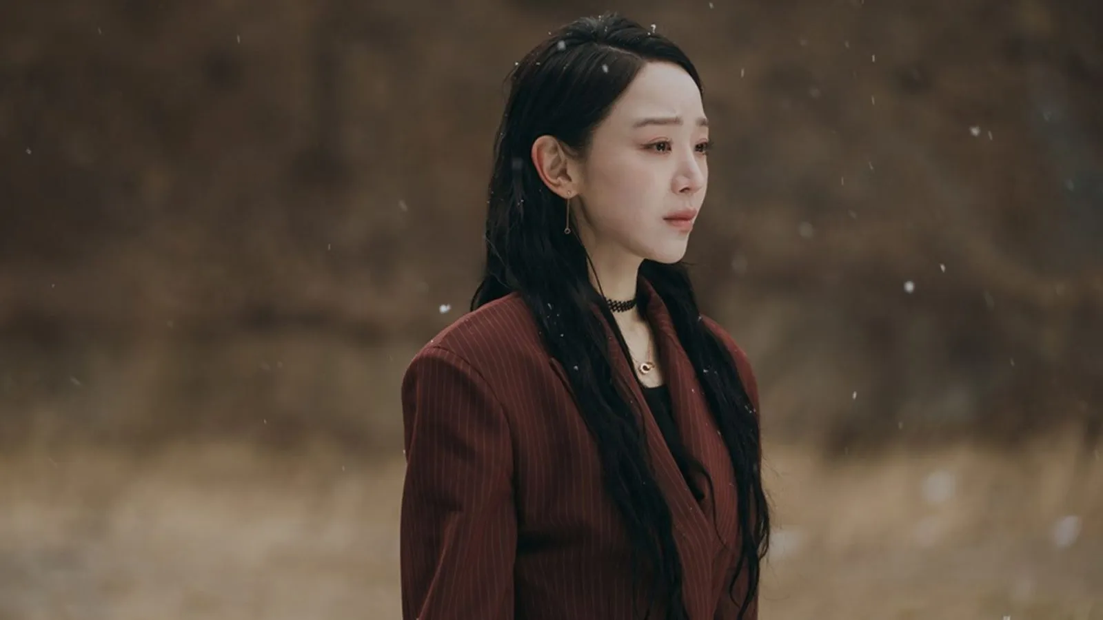 Shin Hye-sun dans The Art of Sarah sur Netflix lors de la scène finale de la saison 1