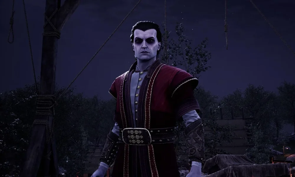 Bloodlord vampirique dans la région de Fey Marshes dans Vampires Bloodlord Rising