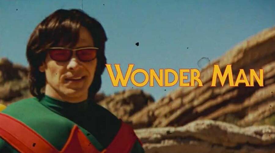 Wonder Man dans la fausse bande-annonce rétro Marvel au style années 70
