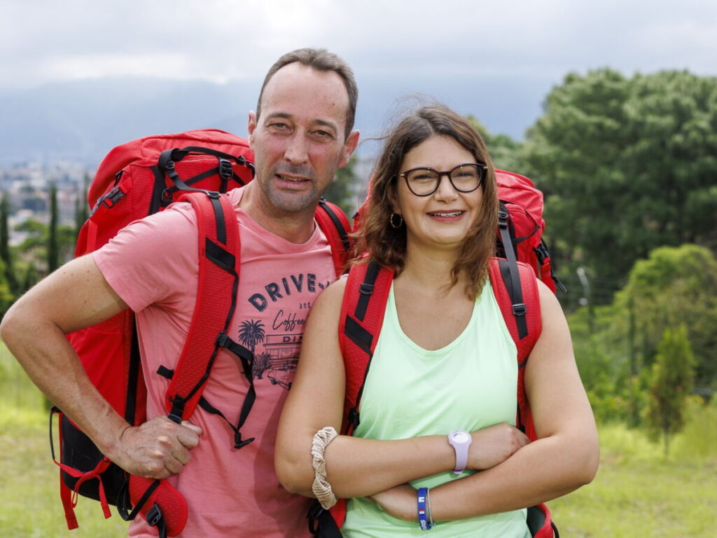Bruno et Cécilia disent adieu à l'aventure Pékin Express