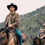 Kayce Dutton à cheval dans Marshals, le spin-off de l’univers Yellowstone diffusé sur Paramount+