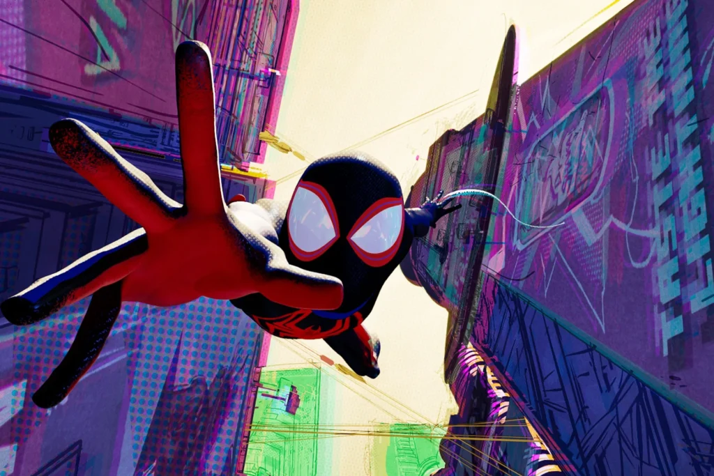 Spider-Men dans Spider-Man: Across the Spider-Verse : une fresque spectaculaire désormais disponible sur Netflix